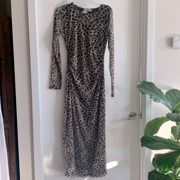 Mango Claude / Leopard print bodycon dress - Picture 13 of 17